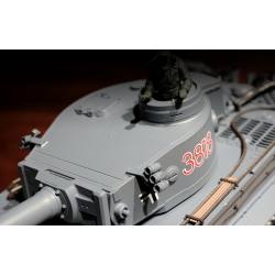 Czołg zdalnie sterowany ASG/IR/dźwięk/dym 1:16 German Tiger 1 RTR 2.4Ghz - Heng Long 3818-1U